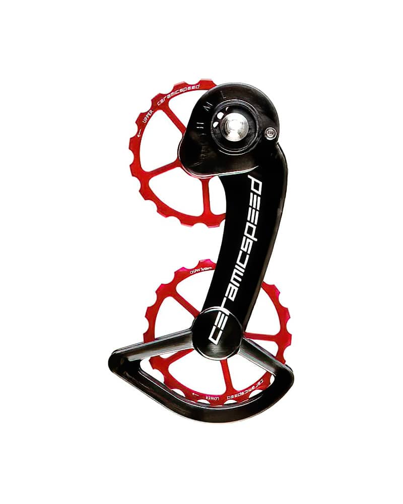 CeramicSpeed OSPW Alloy Shimano DA9100 R8000 COATED 2 CeramicSpeed OSPW Alloy Shimano DA9100 R8000 COATED red