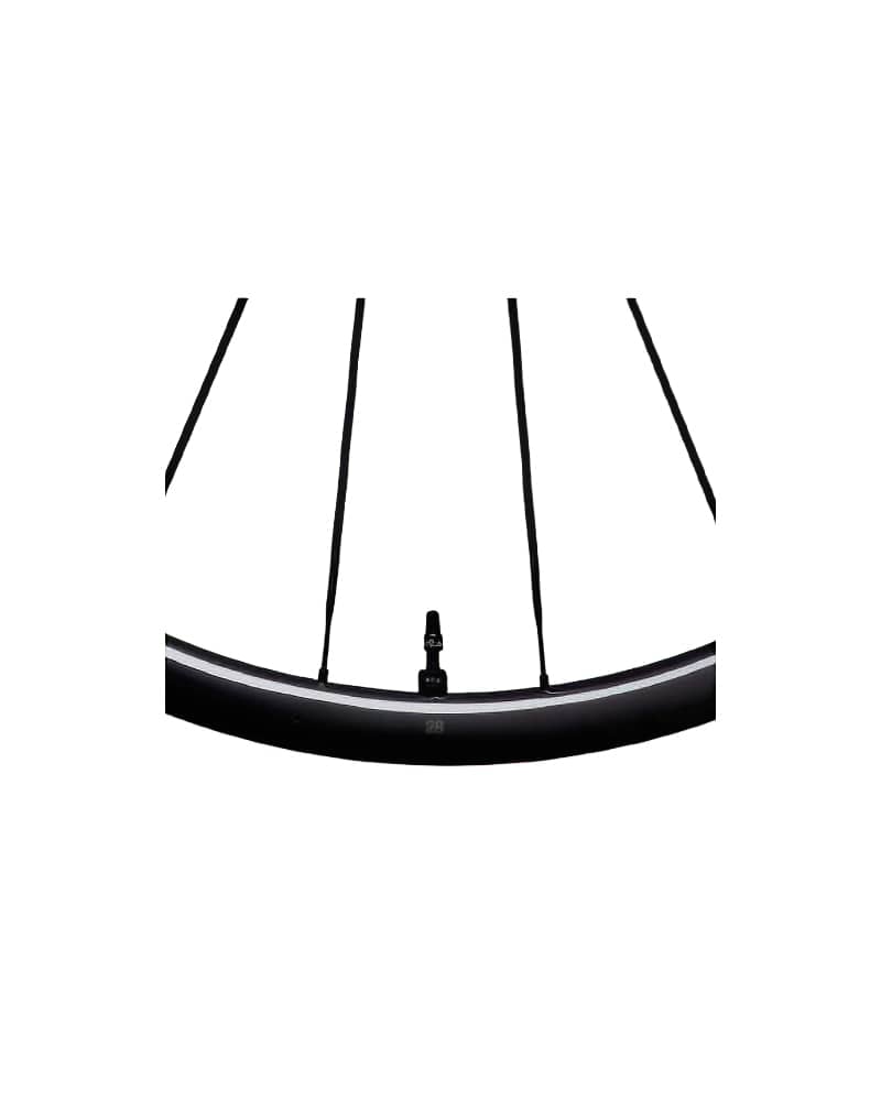 No6 Wheelset 28-28 / 30-30 / 42-48 / 52-58 / 58-65 (Shimano / XDR Freehub) (Black / White Decal) 7 No6 2828 Superlight Climb 3 DeNoiseAI standard