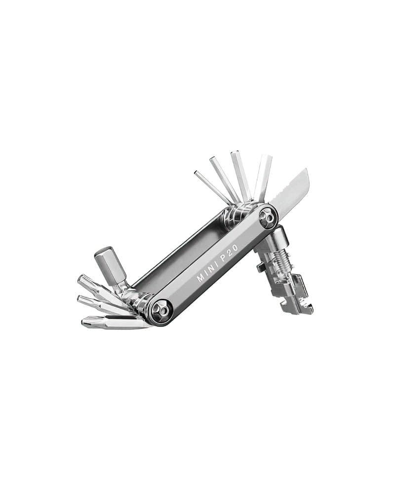 Topeak Mini P20 Multi Tool (Silver) 2 Topeak Mini P20 Multi Tool Silver 2 DeNoiseAI standard min