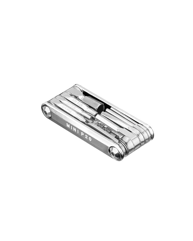 Topeak Mini P20 Multi Tool (Silver) 4 Topeak Mini P20 Multi Tool Silver 3 DeNoiseAI standard min